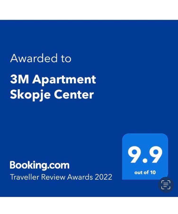 3M Apartment Skopje Center מראה חיצוני תמונה