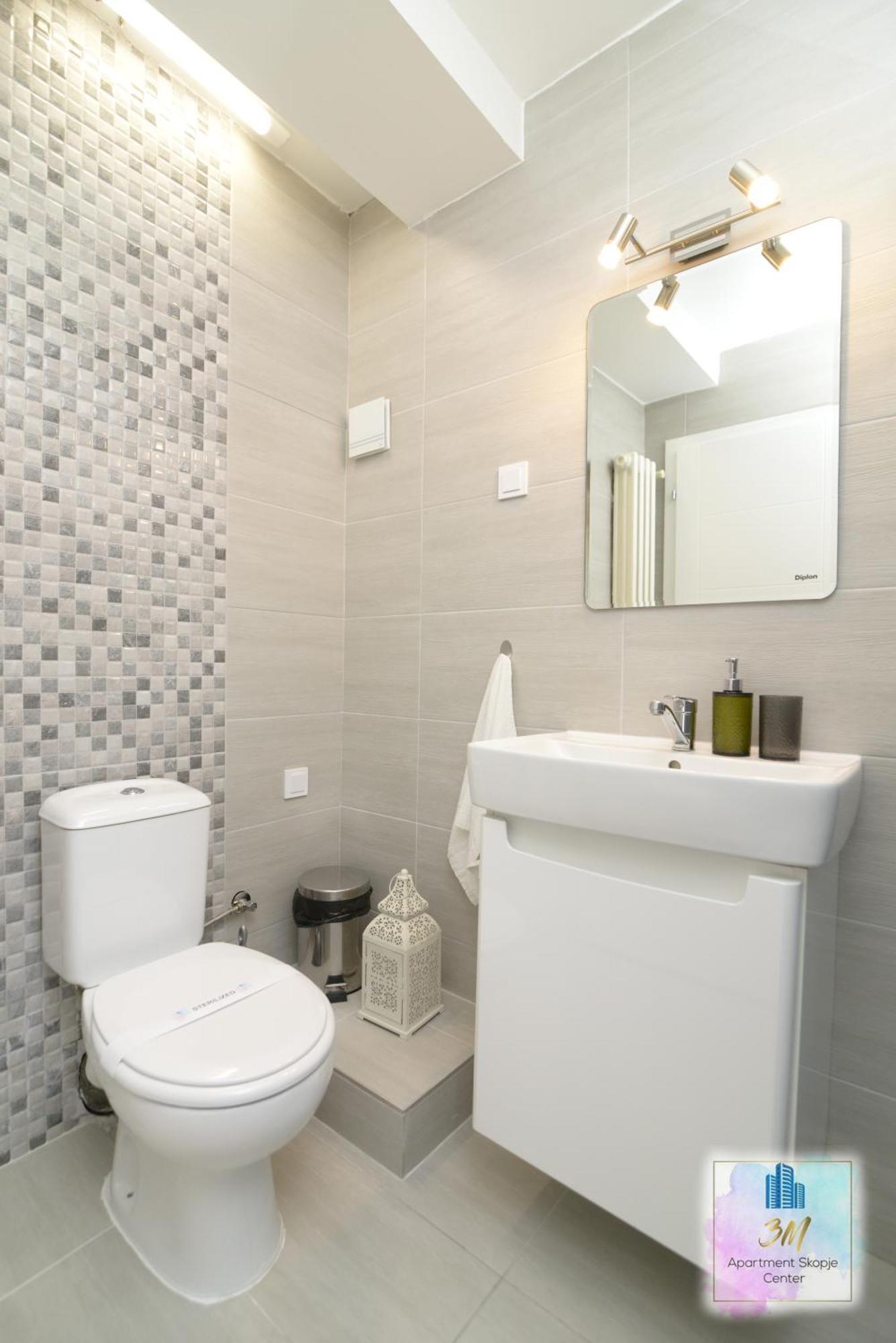 3M Apartment Skopje Center מראה חיצוני תמונה