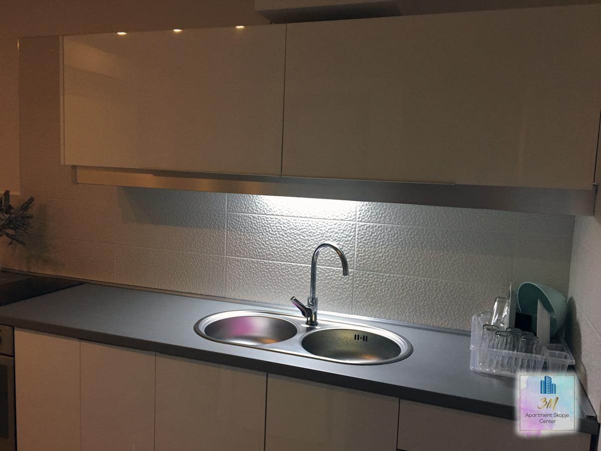 3M Apartment Skopje Center מראה חיצוני תמונה