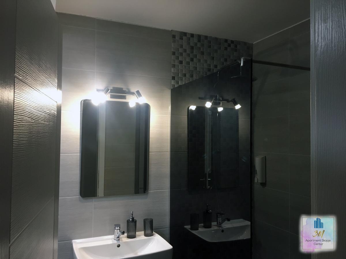 3M Apartment Skopje Center מראה חיצוני תמונה