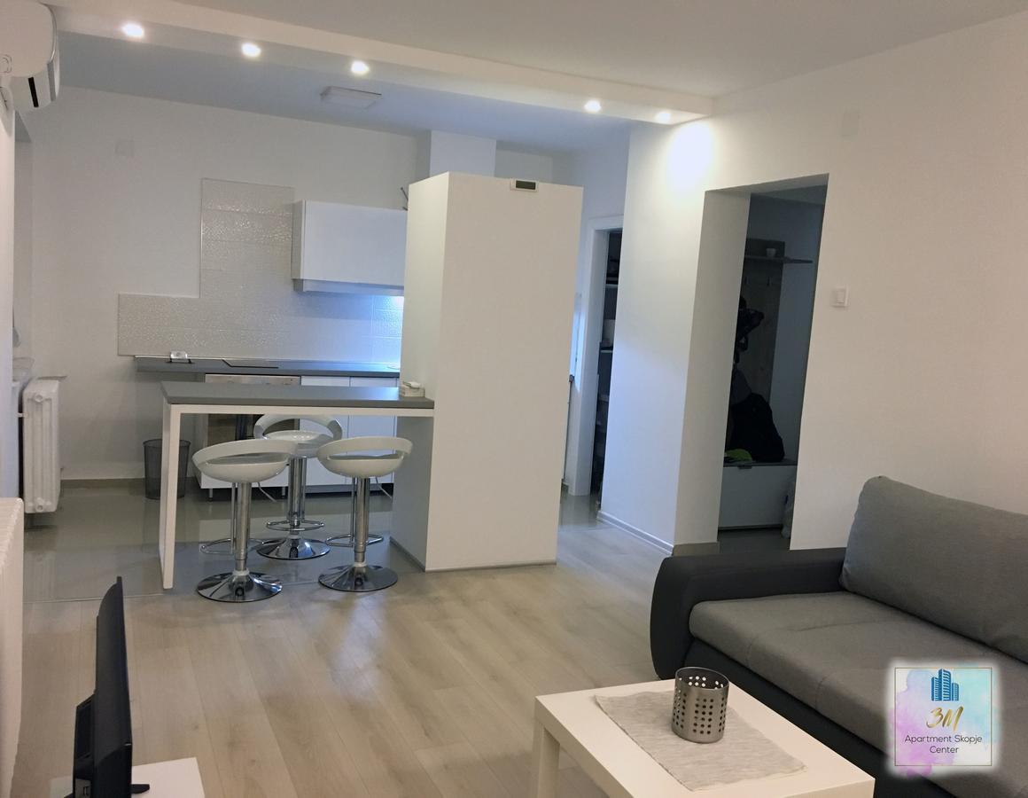 3M Apartment Skopje Center מראה חיצוני תמונה